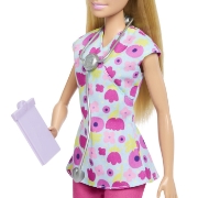 Imagine BARBIE YOU CAN BE ANYTHING PAPUSA DOCTOR PEDIATRU CU ACCESORII