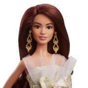 Imagine BARBIE SIGNATURE PAPUSA BARBIE BRUNETA DE SARBATORI 2025