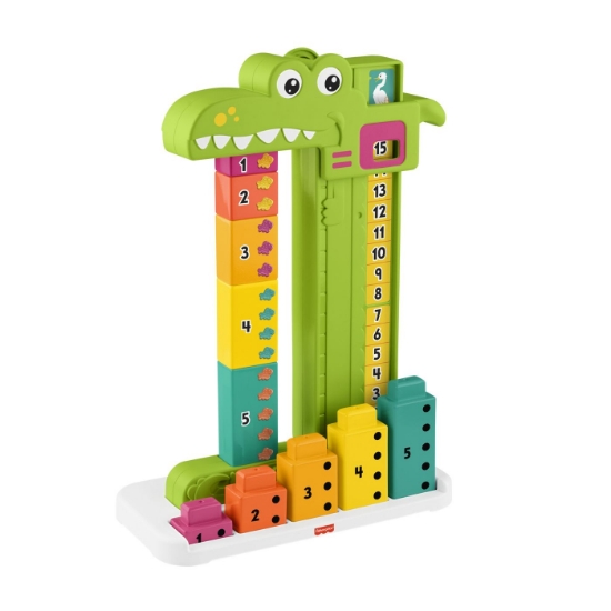 Imagine FISHER PRICE JUCARIE EDUCATIVA ALIGATOR STIVUIBILA