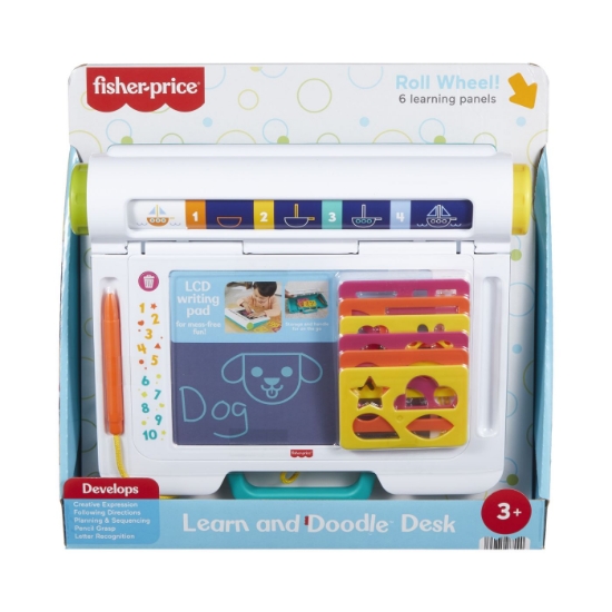 Imagine FISHER PRICE BIROU DE INVATARE INTERACTIV