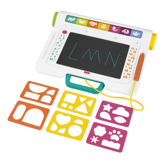 Imagine FISHER PRICE BIROU DE INVATARE INTERACTIV