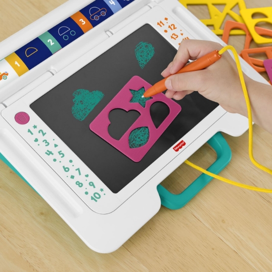 Imagine FISHER PRICE BIROU DE INVATARE INTERACTIV
