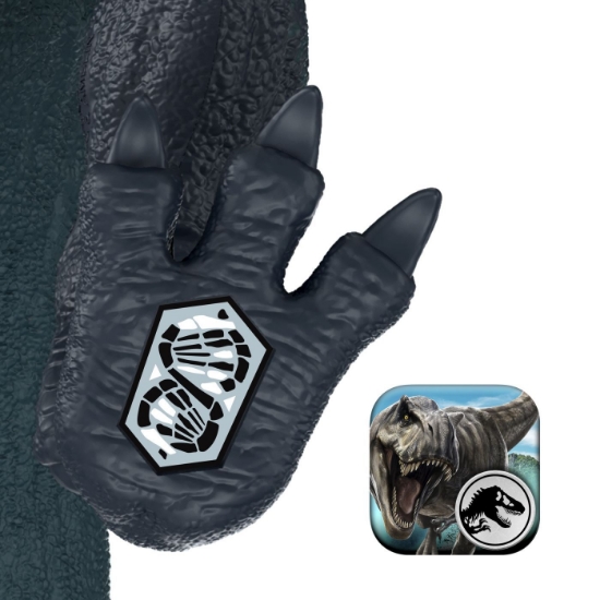 Imagine JURASSIC WORLD SURVIVAL CHARGE AND CHOMP DINOZAUR INTERACTIV CARNOTAURUS