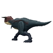 Imagine JURASSIC WORLD SURVIVAL CHARGE AND CHOMP DINOZAUR INTERACTIV CARNOTAURUS