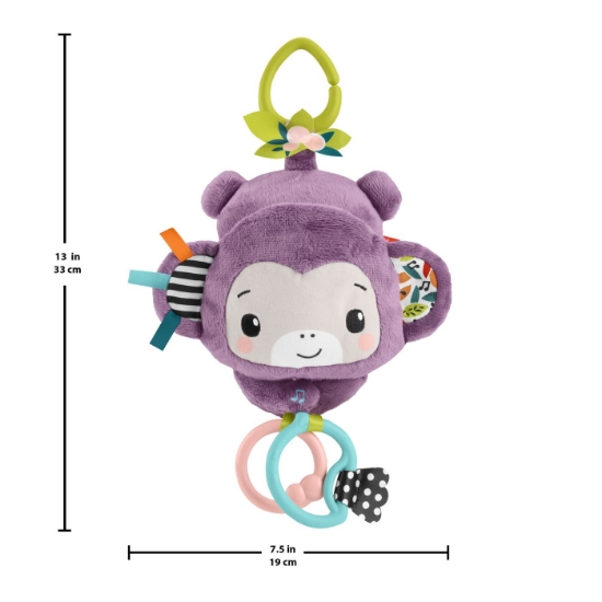 Imagine FISHER PRICE JUCARIE DE AGATAT MAIMUTICA MOV MUZICALA
