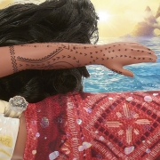 Imagine DISNEY VAIANA 2 COLOR CHANGE SET PAPUSA VAIANA INNOT CU ACCESORII