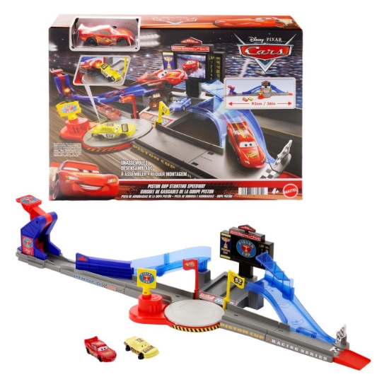 Imagine CARS SET DE JOACA PISTA DE CURSE PISTON CUP CU MASINUTA INCLUSA