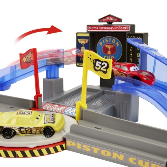 Imagine CARS SET DE JOACA PISTA DE CURSE PISTON CUP CU MASINUTA INCLUSA