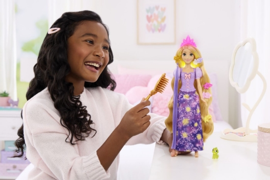 Imagine DISNEY PRINCESS SET PARUL MAGIC AL LUI RAPUNZEL CU PAPUSA SI ACCESORII