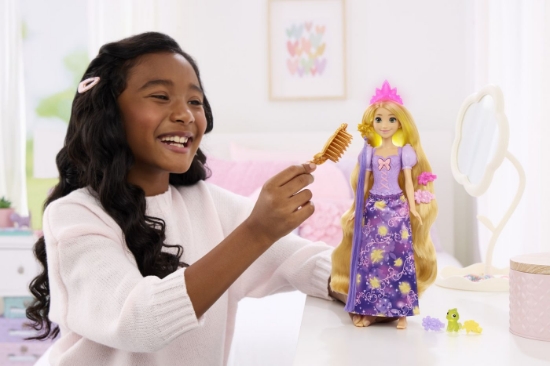 Imagine DISNEY PRINCESS SET PARUL MAGIC AL LUI RAPUNZEL CU PAPUSA SI ACCESORII