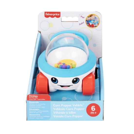 Imagine FISHER PRICE JUCARIE DE IMPINS VEHICUL POPCORN CU BILE