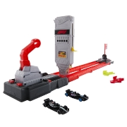 Imagine HOT WHEELS RACING CIRCUIT DE CURSE GRID START FORMULA 1 CU 2 MASINUTE INCLUSE