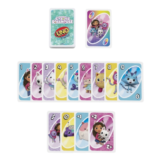Imagine JOC DE CARTI UNO JUNIOR GABBYS DOLLHOUSE
