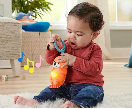 Imagine FISHER PRICE SALTELUTA DE ACTIVITATI 3 IN 1 MUZICALA