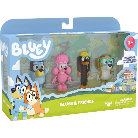 Imagine SET 4 FIGURINE BLUEY