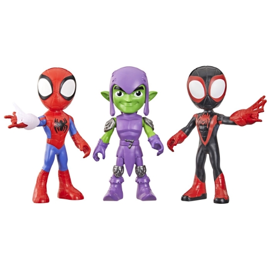 Imagine SPIDEY SI PRIETENII LUI UIMITORI MARVEL SET 3 FIGURINE SI ACCESORII
