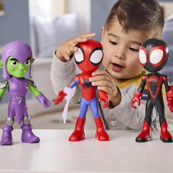 Imagine SPIDEY SI PRIETENII LUI UIMITORI MARVEL SET 3 FIGURINE SI ACCESORII