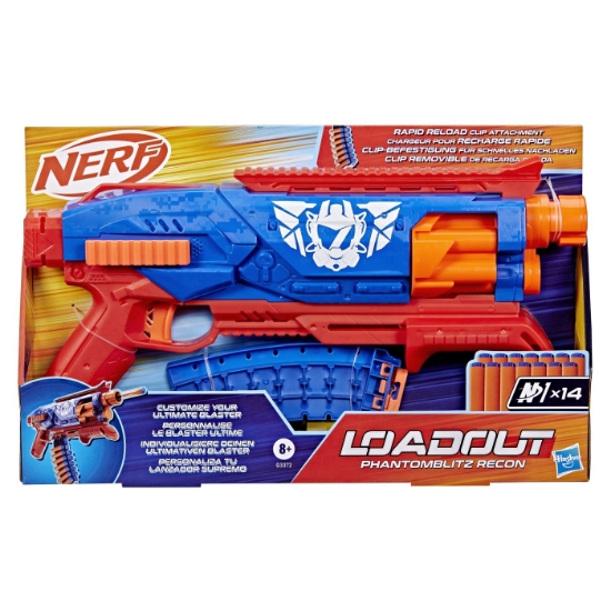 Imagine NERF BLASTER LOADOUT PHANTOMBLITZ RECON