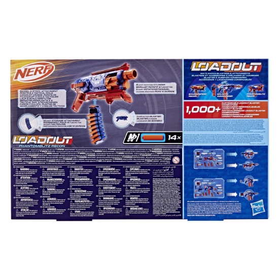Imagine NERF BLASTER LOADOUT PHANTOMBLITZ RECON