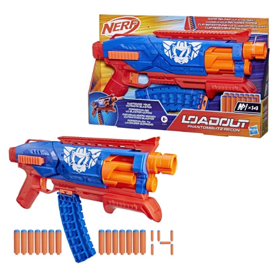 Imagine NERF BLASTER LOADOUT PHANTOMBLITZ RECON