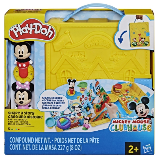 Imagine PLAY DOH DISNEY JR CLUBUL LUI MICKEY MOUSE SET MODELEAZA O POVESTE