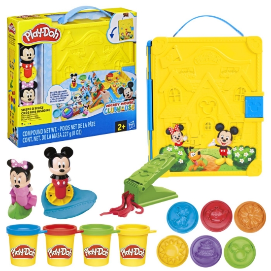 Imagine PLAY DOH DISNEY JR CLUBUL LUI MICKEY MOUSE SET MODELEAZA O POVESTE