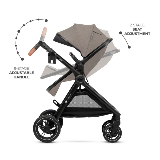 Imagine CARUCIOR KINDERKRAFT ESME PRO, 3 IN 1, SAND BEIGE