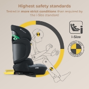 Imagine SCAUN AUTO KINDERKRAFT XPAND 2 I-SIZE 100-150 CM, GRAPHITE BLACK