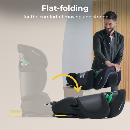 Imagine SCAUN AUTO KINDERKRAFT XPAND 2 I-SIZE 100-150 CM, GRAPHITE BLACK