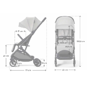Imagine CARUCIOR SPORT KINDERKRAFT INDY3, URBAN GREY