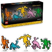 Imagine LEGO ART KEITH HARING FIGURINE CARE DANSEAZA 31216 