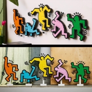 Imagine LEGO ART KEITH HARING FIGURINE CARE DANSEAZA 31216 