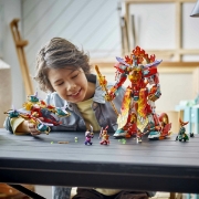 Imagine LEGO MONKIE KID ROBOTUL CU INEL DE FOC AL LUI NEZHA 80057 