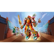 Imagine LEGO MONKIE KID ROBOTUL CU INEL DE FOC AL LUI NEZHA 80057 