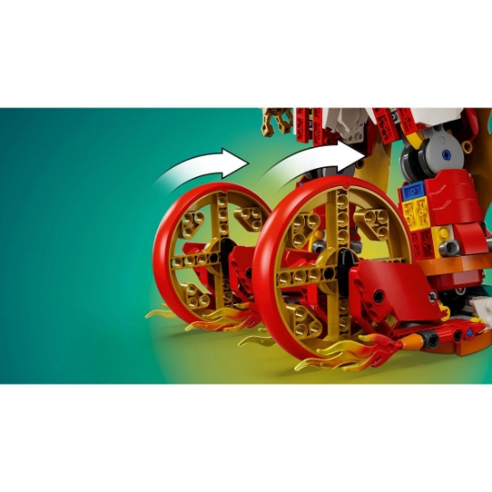 Imagine LEGO MONKIE KID ROBOTUL CU INEL DE FOC AL LUI NEZHA 80057 