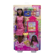 Imagine BARBIE SET DE JOACA PAPUSA BARBIE BRUNETA MULATRA FACE CARIERA PROFESOARA