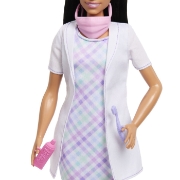 Imagine BARBIE SET DE JOACA PAPUSA BARBIE BRUNETA FACE CARIERA DENTIST