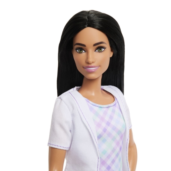 Imagine BARBIE SET DE JOACA PAPUSA BARBIE BRUNETA FACE CARIERA DENTIST