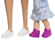 Imagine BARBIE SET DE JOACA PAPUSA BARBIE BRUNETA CU ROCHIE ROZ FACE CARIERA PROFESOARA
