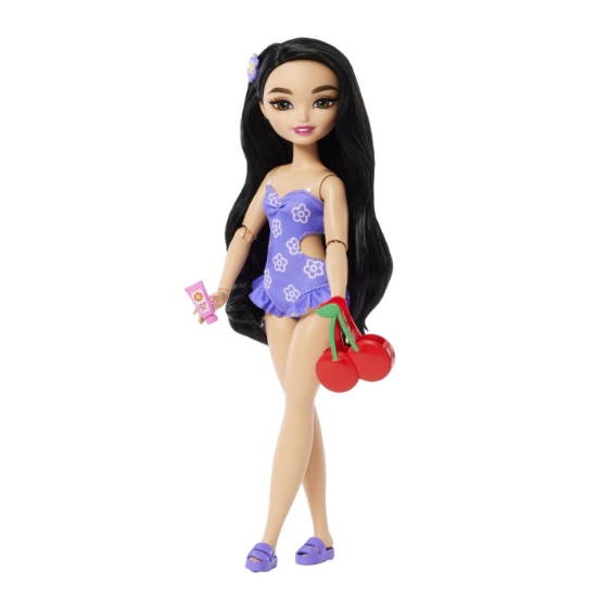 Imagine BARBIE DREAM BESTIES PAPUSA BARBIE RENEE LA PLAJA CU ACCESORII
