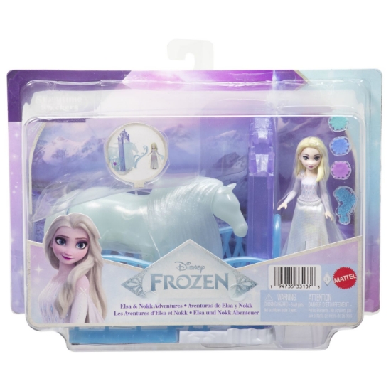 Imagine DISNEY FROZEN SET DE JOACA AVENTURILE LUI ELSA SI NOKK PAPUSA SI ACCESORII