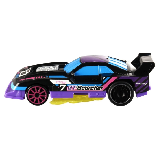 Imagine HOT WHEELS LETS RACE ACTIVATE MASINUTA GT SCORCHER  SCARA 1 LA 32