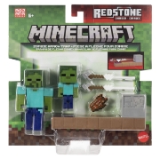 Imagine MINECRAFT REDSTONE CHARGED SET CAPCANA CU SAGETI PENTRU ZOMBI FIGURINA CU ACCESORII