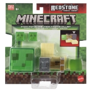 Imagine MINECRAFT REDSTONE CHARGED SET CAPCANA CU PISTON LIPICIOS FIGURINA CU ACCESORII