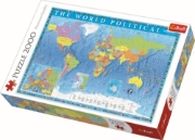 Imagine PUZZLE TREFL 2000 HARTA POLITICA A LUMII