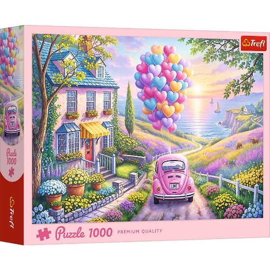 Imagine PUZZLE TREFL 1000 CALATORIE ROMANTICA