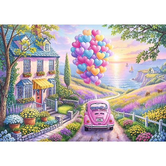 Imagine PUZZLE TREFL 1000 CALATORIE ROMANTICA