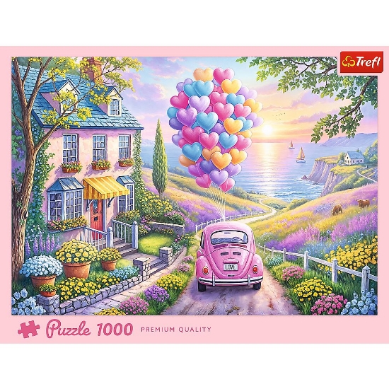 Imagine PUZZLE TREFL 1000 CALATORIE ROMANTICA