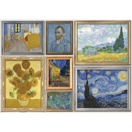 Imagine PUZZLE TREFL 1000 ART COLLECTION VINCENT VAN GOGH
