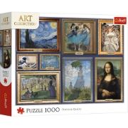 Imagine PUZZLE TREFL 1000 ART COLLECTION O COLECTIE DE CAPODOPERE DE ARTA